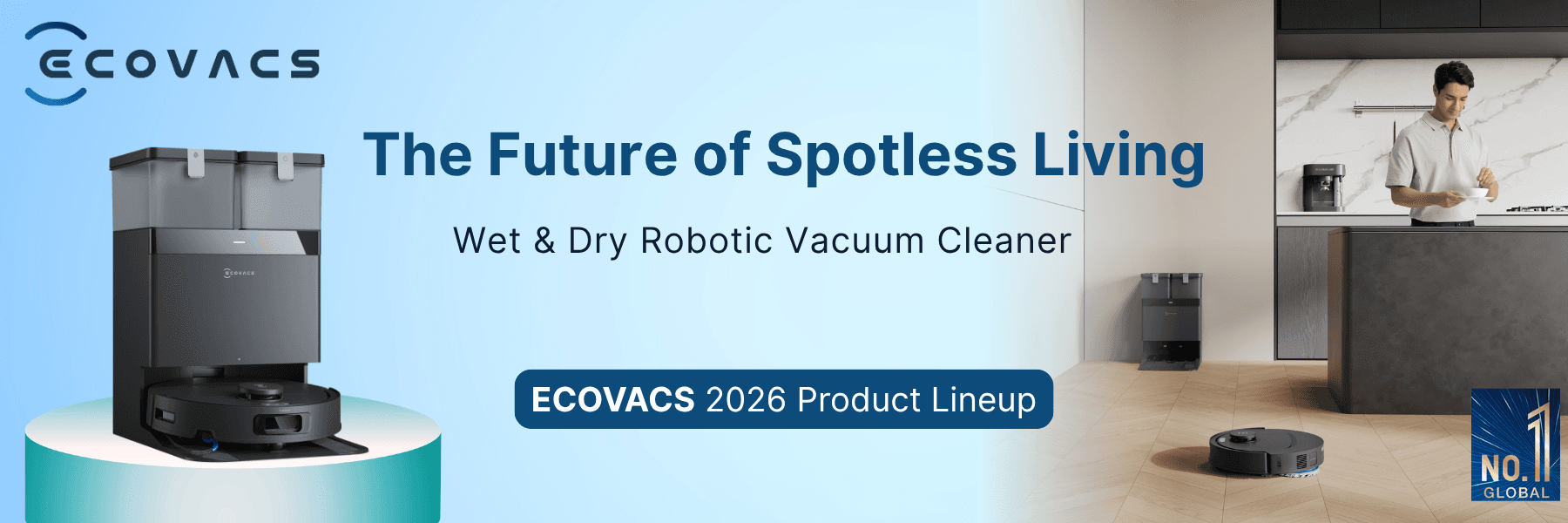 Ecovacs — the future of spotless living